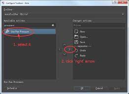 For krita 3.3 or later: How To Set Pen Pressure In Krita Gaomon Q A