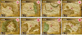 紅玉海の古ぼけた地図g9座標 Ff14メモ
