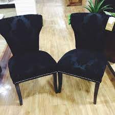 Dining chairs dining room nicole miller building a house furniture home decor decoration home room decor dining chair. Velvet Printed Parsons Chairs By Nicole Miller Chair Parsons Chairs Accent Chairs