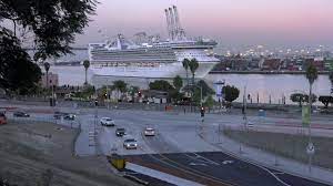 6 pengers medically evaluated after falling ill aboard docked. Time Lapse Princess Cruise Ship Departs The Port Of Los Angeles Youtube