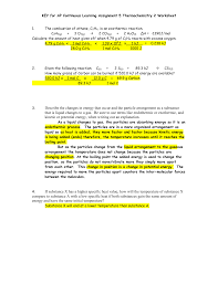 Molar mass from water is aproximately 18 g/m, so if 18 grams of water are contained in 1 mole, the 40 grams occuped 2.22 moles. Continuous Learning Assignment 5 Ap Thermochemistry 2 Worksheet Key