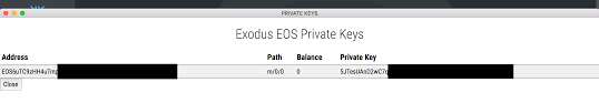 Settings will be saved, page will reload automatically and you will be good to go! What Are Private Keys Exodus Support