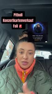 Pitbull Konzertkartenverkauf Fail
