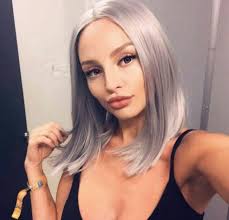 Gray Bob Beauty Lace Front Wig