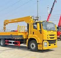 Isuzu Giga Ftr 205HP Straight Boom Crane Truck 8 Tons 10 ...