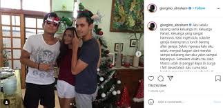 Angela gilsha dan giorgino abraham sudah menjalin hubungan asmara selama kurang lebih dua tahun. Dengar Kabar Marco Panari Meninggal Giorgino Abraham Aku Merasa Hancur Matamata Com