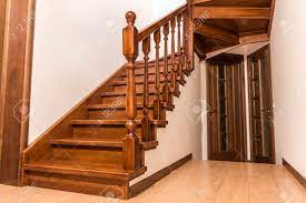 Wooden staircase stock photos and images 24,797 matches. Modern Brown Oak Wooden Stairs And Doors In New Renovated House Stock Photo Picture And Royalty Free Image Image 95644446