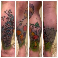 Agnes keleti and sky brown are an unlikely pair, but their new olympics ad is simply inspiring. Dr Seuss Half Leg Sleeve By Jay Blackburn At Powerline Tattoo In Cranston Ri 2 Months Healed Tattoos