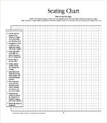 teacher seating chart template 5 free word pdf documents