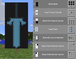 Diamond Sword Minecraft Banner Designs Minecraft Tutorial Minecraft Blueprints