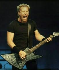 Pin By Wina Balay On Papa Het James Hetfield Metallica Short Hair With Beard