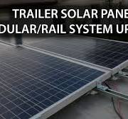 Trailer Solar Panel Upgrade - Modular/Rail Mounting System