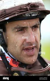 Darryl Holland, jockey Stock Photo