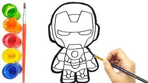 1099 iron man hd wallpapers background images wallpaper abyss. Mudah Menggambar Iron Man Kecil Dan Mewarnainya Untuk Anak Anak Youtube