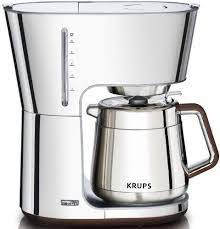 Check spelling or type a new query. Krups Kt600 Silver Art Collection Thermal Carafe Coffee Maker With Chrome Stainless Steel Housing Stainless Steel Coffee Maker Krups Coffee Maker Coffee Maker