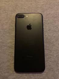 Black Apple IPhone 7 Plus. No cracks or ...
