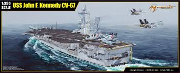 Kennedy is named after the assassinated 35th president of the united states. 1 350 Uss John F Kennedy Cv 67 Model Kit
