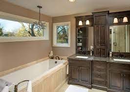 Espresso Color Bathroom Cabinets