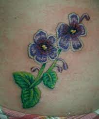 Don't get their leaves wet! African Violet By Little Spaz On Deviantart Violet Tattoo Violet Flower Tattoos African Violets