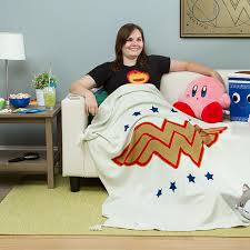 Great savings free delivery / collection on many items. Wonder Woman Cotton Throw Blanket