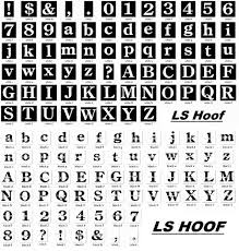 Back in the day, many people would list their phone numbers in the white pages. Second Life Marketplace Ls Hoof Alphabet Numbers 136 Textures Pack Black White Full Perm