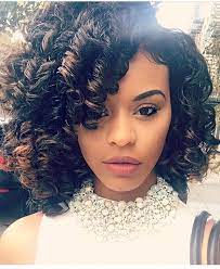 Tbt To This Roller Set On Chelliscurls Love Those Chunky Curls Roller Set Hairstyles Natural Hair Styles Hair Styles