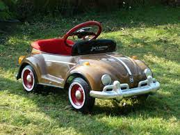 Vw Bug Pedal Car Steelcraft Brown Bug New Collection For Kids And Collection Pedal Cars Vintage Pedal Cars Pedal