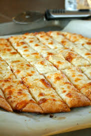 pizza dough recipe with cheesy garlic