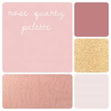 Rose Quartz Color Palette Shimmery Gold Deep Rose Rose Gold And Pale Pink Are The Perfect Matc Rose Quartz Color Color Palette Pink Rose Gold Color Palette