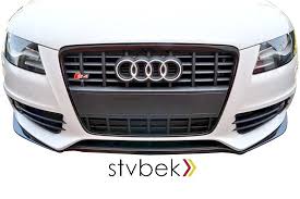 Carbon Fiber Front Lip For 2009 12 Audi S4 B8 By Stvbek Aero Carbon Fiber Audi S4 Vehicle Paint