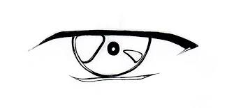 Don't make the line too straight, give it a little bit of a curve in the middle. Drawing Happy Anime Boy Eyes Drawing