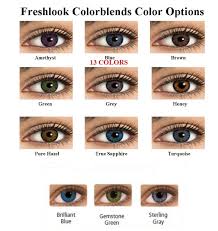 Freshlook Color Contacts Lenses Colorblends Lens Last 2