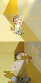 Ilustrasi lucu ini tunjukkan perjuangan ibu selama masa kehamilan. Pin By Violet Pines On Bts Fanart Bts Drawings Kim Taehyung Wallpaper Bts Wallpaper