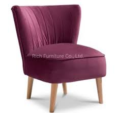 Whether you want a barn red accent chair for a rustic bedroom or a maroon leather seat for your classic study, we've got just what you're looking for. China New Claret Dark Red Accent Chair Hot Selling Living Room Farbic Velvet Plush Dining Chair China Velvet Accent Chair Chair