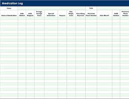 Basic Medication Log