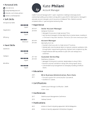 A strong resume shows hiring managers you have what it takes in the accounting field. Account Manager Resume Example Template Initials Job Resume Examples Resume Examples Manager Resume