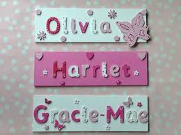 Children Kids Wooden Name Plaque Personalised Bedroom Boy Girl Door Wall Sign Ebay Wooden Name Plaques Kids Door Signs Name Plaques