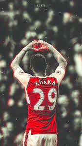Want to discover art related to granitxhaka? Fredrik On Twitter Granit Xhaka Wallpaper Afc