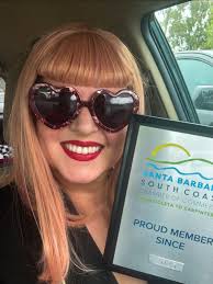 I'm a New Member! 💙 Santa Barbara South Coast Chamber Mixer this morning  at the Zoo.