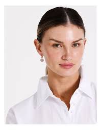 Hollow Hoop Earring Gift Box Jewellery in Rose Gold