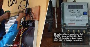 Kita akan meneruskan operasi pemotongan bekalan elektrik ini dan akan bertindak lebih tegas termasuk mengambil tindakan ke atas pemilik yang menyewakan premis untuk kegiatan judi dalam talian, katanya dalam satu kenyataan, semalam. Ini Kesilapan Kami Sendiri Padah Usik Meter Elektrik Penghuni Rumah Kena Bayar Rm8 859 25 The Reporter