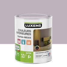 Application d'une peinture polyuréthane en vidéo. Peinture Gris Galet 4 Satin Luxens Couleurs Interieures Satin 0 5 L