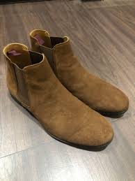 Chelsea boots will add a masculine edge to any look; Zara Suede Chelsea Boots Men S Fashion Footwear Boots On Carousell