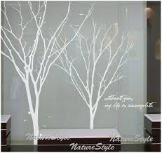 Birch Tree Wall Decal Canada Tree Wall Decal Wall Sticker Art Wall Decal Wall Sticker Tree Decal Vinyl Decal Children Wall Decal Wall Sticker Tree Decal Two Winter Trees In 2020 Tree Wall Decal Nursery Wall Decals