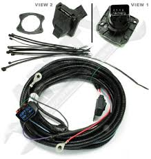 7 way round plug lets you connect your trailer to the 7 way round blade connector of a dodge trailer plug wiring diagram bing images trailer. Dodge 2002 2009 Ram Trailer Towing Tow Wiring Harness 7 Way Mopar Factory Oem New Buy Online In Bermuda At Bermuda Desertcart Com Productid 39925031