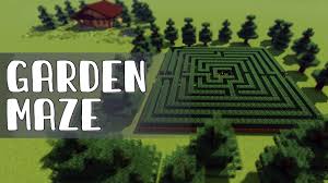 inspiration & tips decoration tutorial! How To Build A Huge Garden Maze In Minecraft Easy Build Ideas Minecraftbuilds
