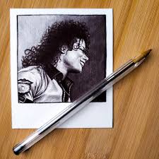 Biro Pen BAD TOUR Drawing by Lucy