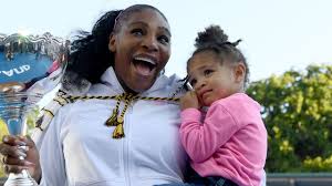 Serena williams just had a baby girl. Serena Williams Borrows 2 Year Old Daughter Olympia S Shirt Jokes They Re The Same Size Entertainment Tonight