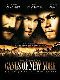 Gangs Of New York 2002 Film Martin Scorsese Affiche Cinema