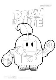 An exclusive collection of pictures of the characters. How To Draw Sprout Brawl Stars Draw It Cute